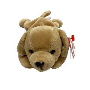 Ty Beanie Babies Fetch Golden Retriever Puppy Dog Retired 1997 1998 Tag Errors
